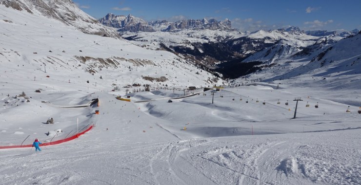 Vista sulle Dolomiti