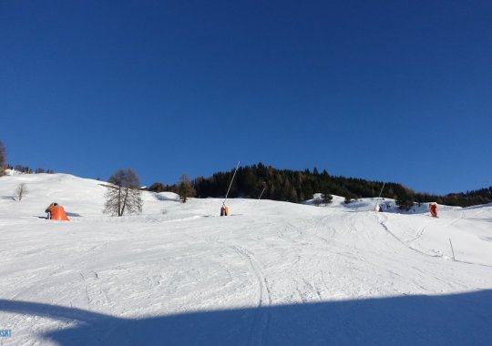 Divertente e veloce pista di Corvara in Badia