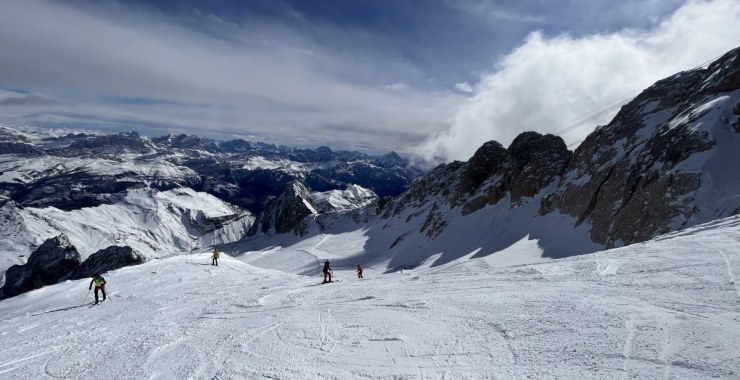 Primi metri pista Bellunese