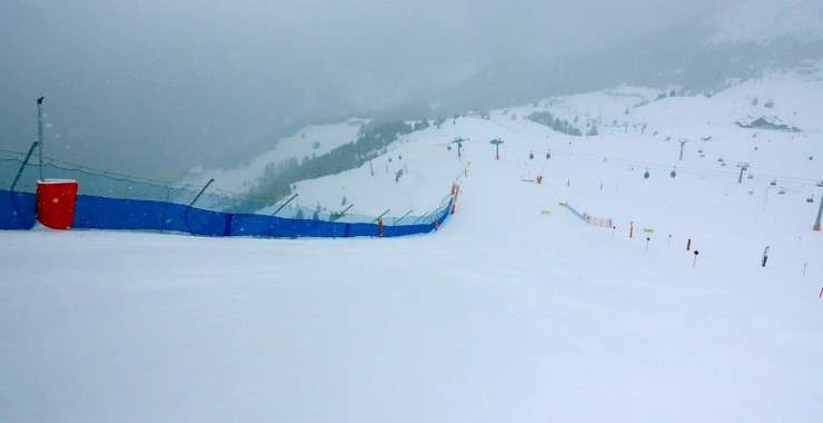 Muretto prima del curvone