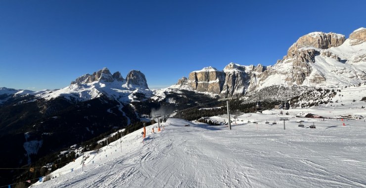Panorama sul Sassolungo