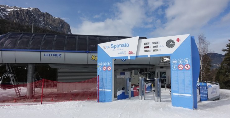 Imbarco seggiovia Sponata
