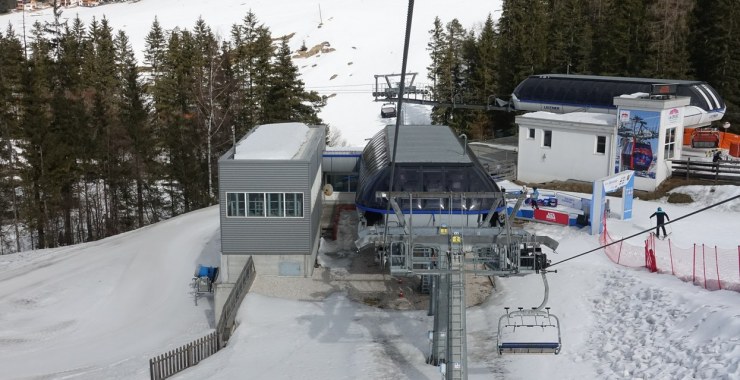 Stazione partenza 1355 m slm