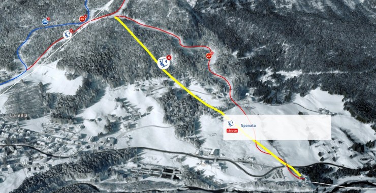 Linea della seggiovia Sponata