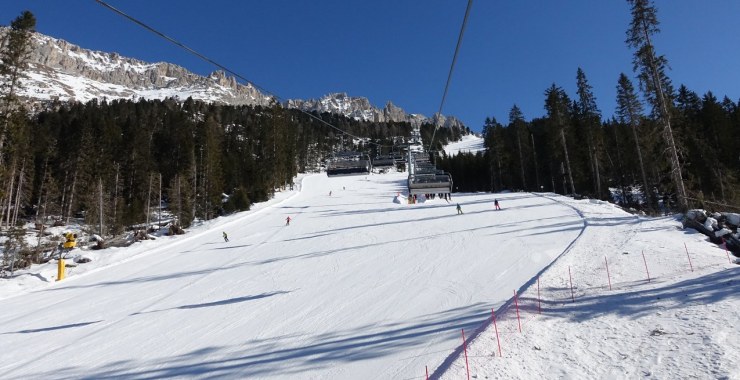 Parte bassa pista Maierl