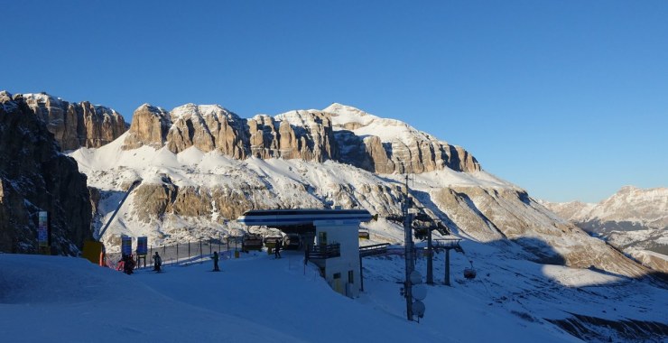 Stazione Lezuo al tramonto