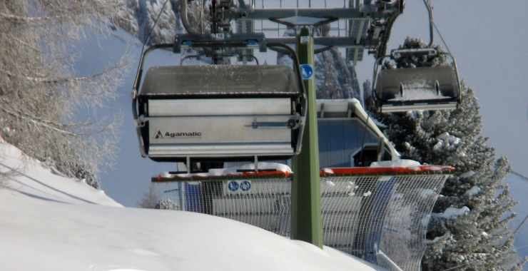 Seggiovia Agamatic Obereggen - Oberholz