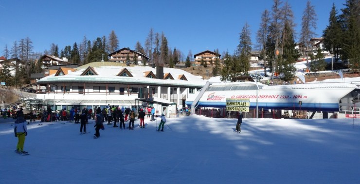 Zona partenza seggiovia