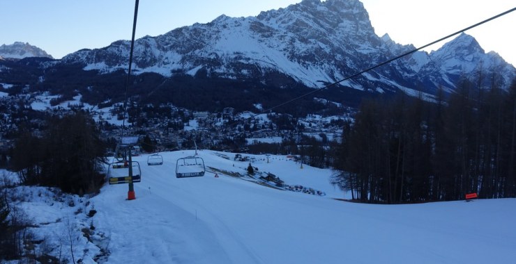Primo giro sulla pista Roncato