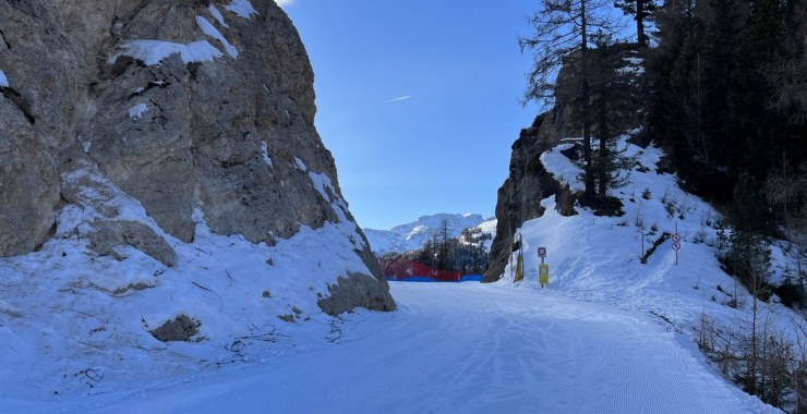 Accesso dal Ciampedie (pista n. 9)