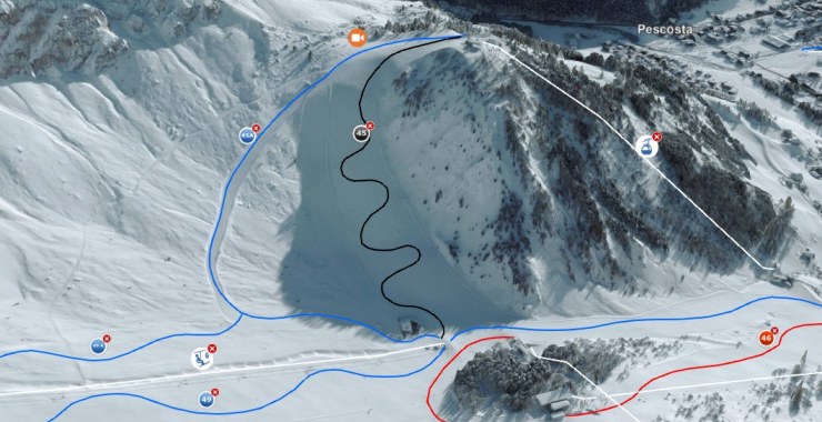 Pista nera Col Pradat