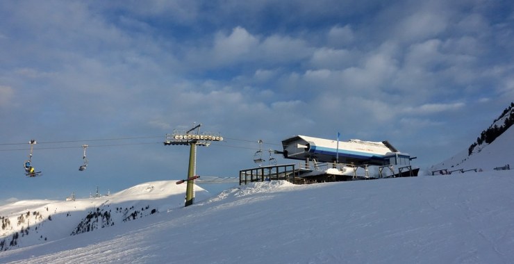 Stazione di arrivo Monte Agnello