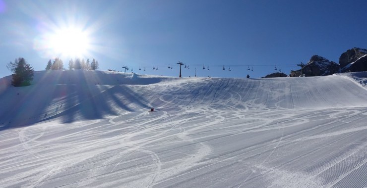 Pista Belamont parte alta