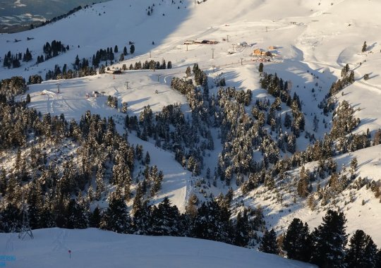 Recensione della pista nera Prà Erto di Pampeago nello Ski Center Latemar