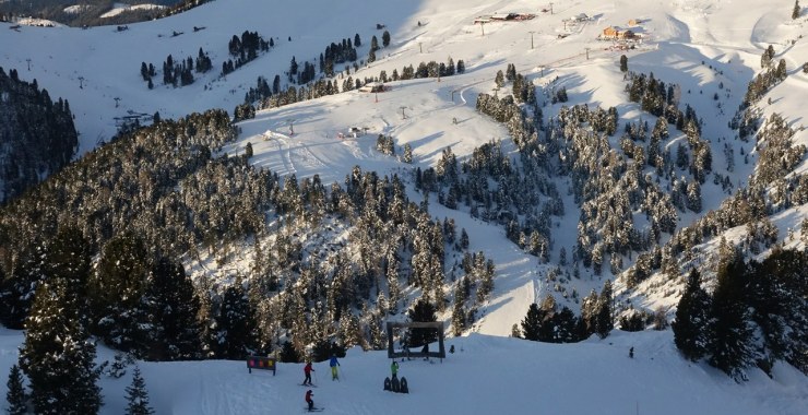 Panoramica pista Prà Erto