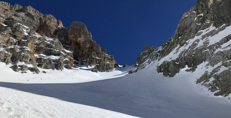 Forcella Colfiedo salita