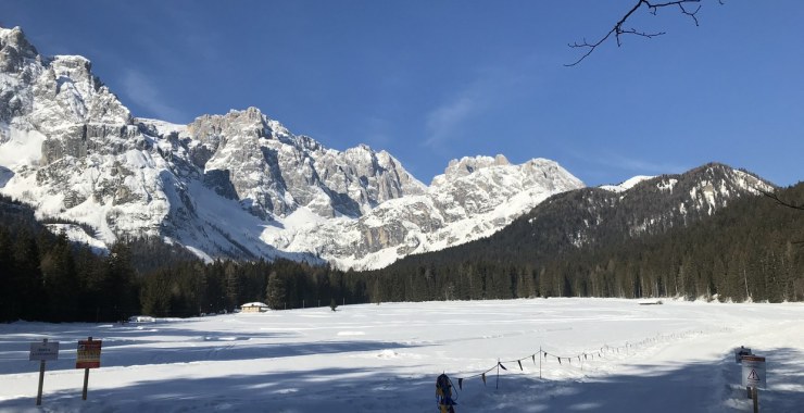 Prima parte vicino piste da fondo