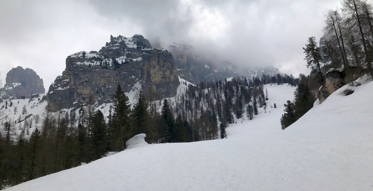 Parte centrale pista Torre del Diavolo