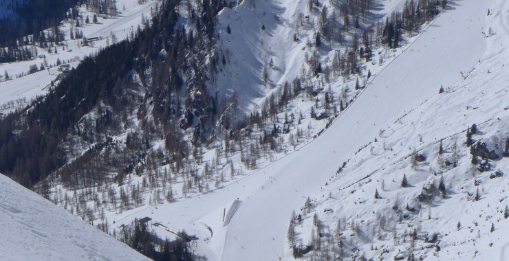 Parte centrale pista Forcelles