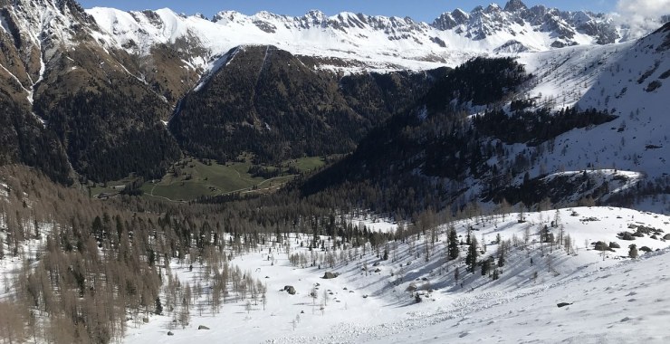 Discesa da Cima Bocche