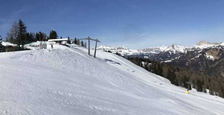 Arrivo seggiovia Fertazza 2081 m slm