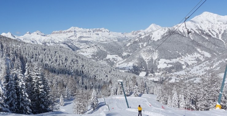 Parte alta skilift Lastie