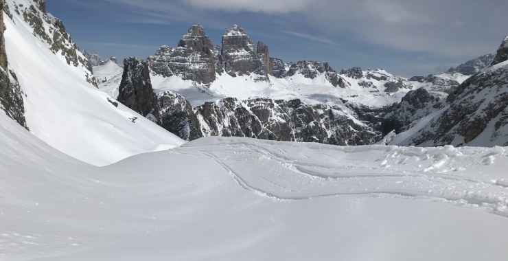 Panorama da Forcella del Nevaio