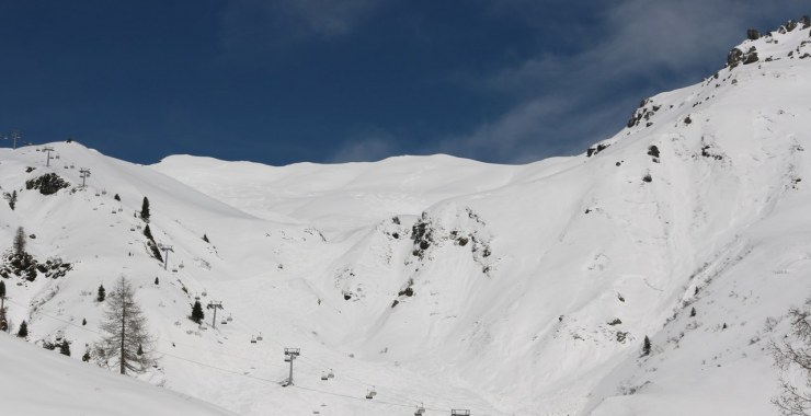 Fuoripista sotto seggiovia Padon 2