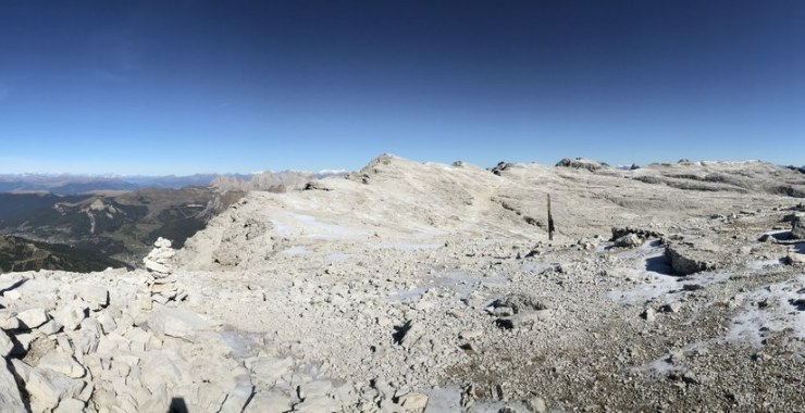 Panoramica dal Piz Selva