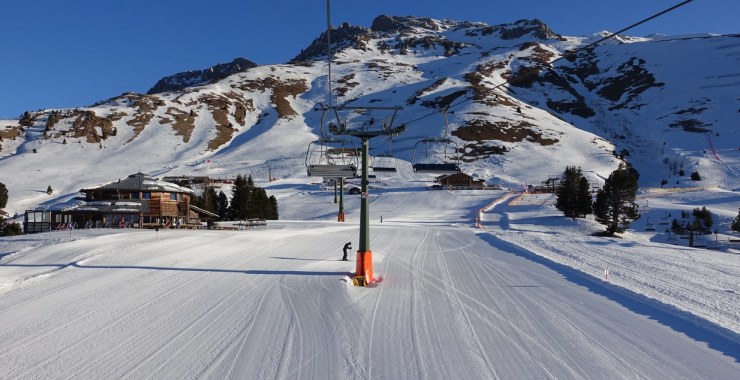 In viaggio sulla seggiovia Latemar