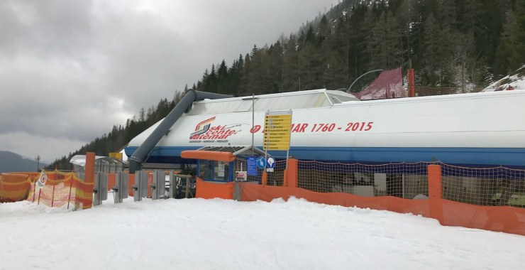 Partenza seggiovia Latemar