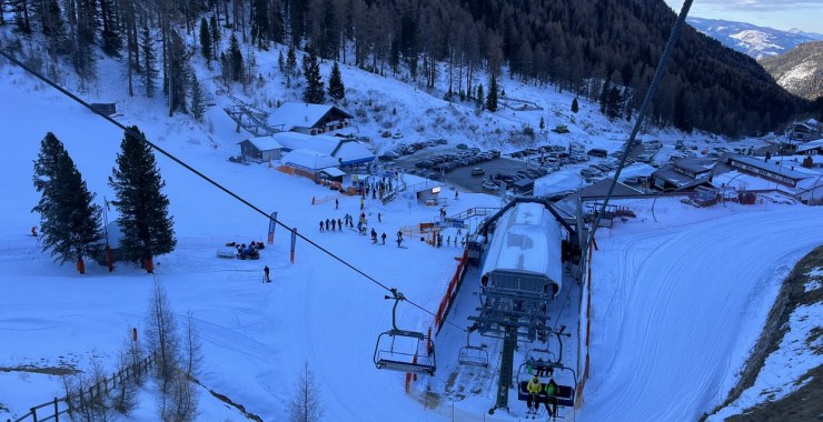 Partenza a quota 1760 m slm