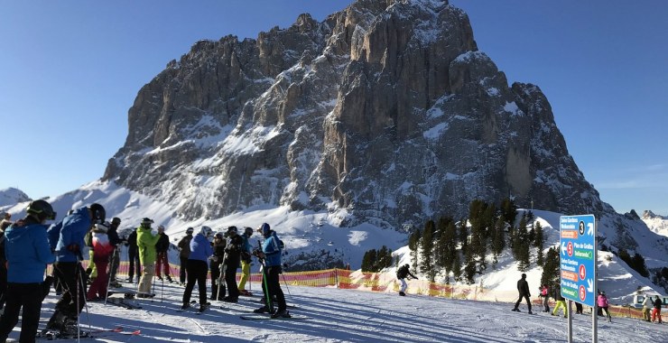 Panorama sul Sassolungo
