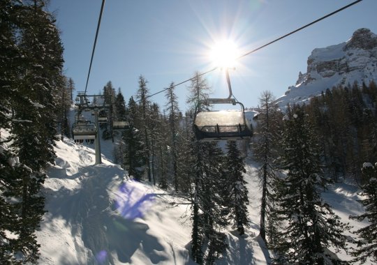 Seggiovia 5 Torri: la porta di accesso alle Cinque Torri di Cortina d'Ampezzo