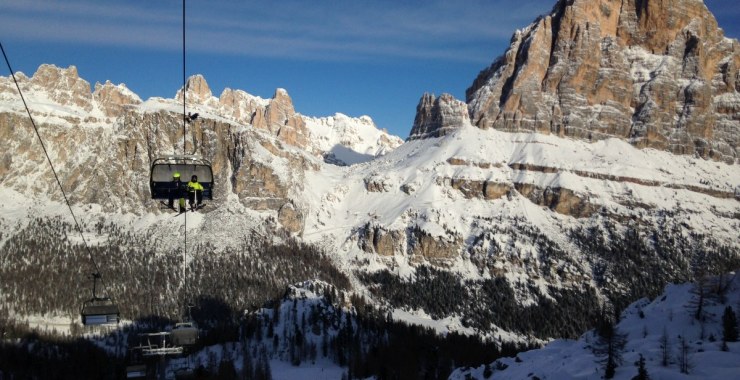 Seggiovia e Tofana di Rozes