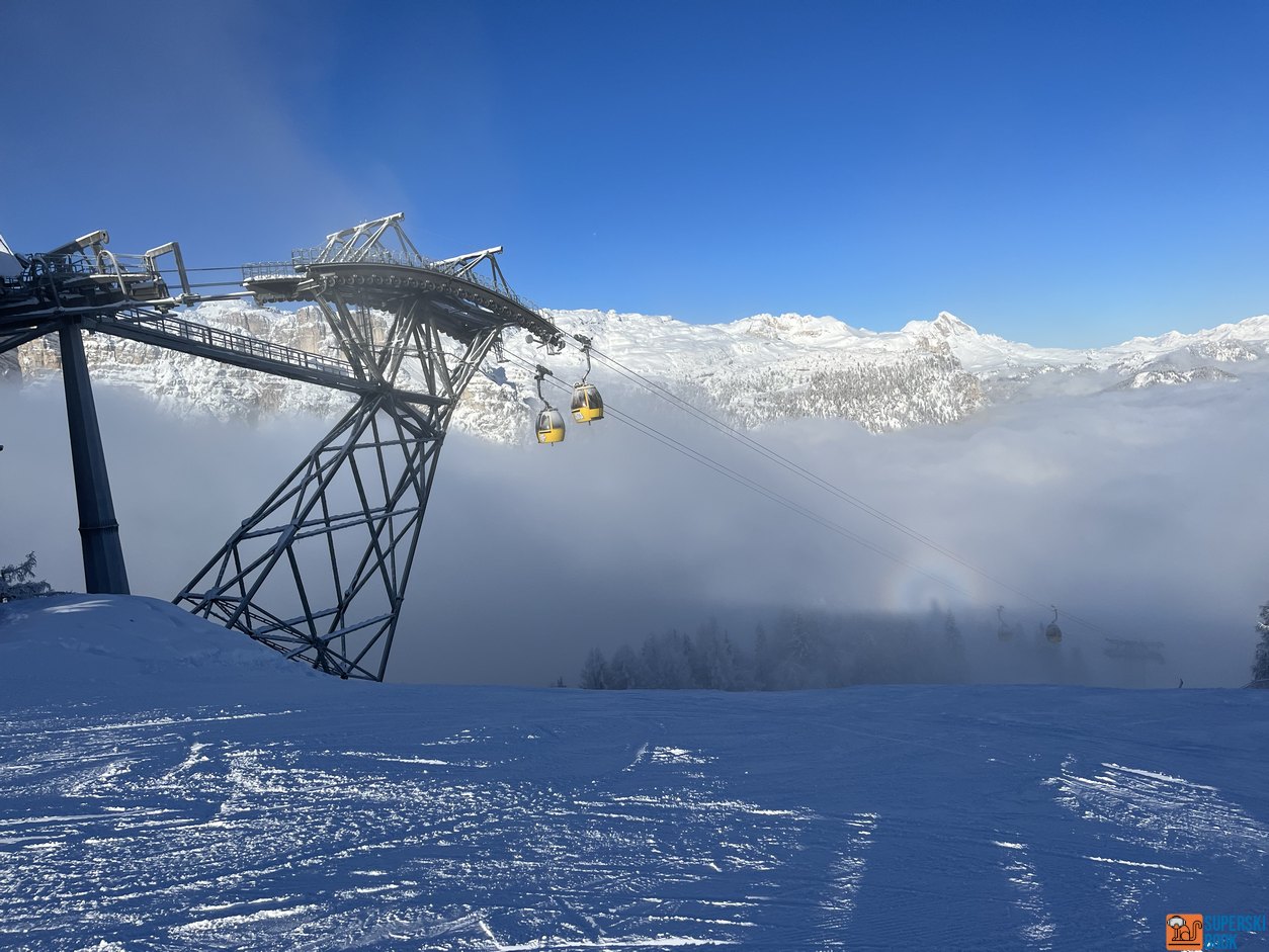 Primo muro dal Piz La Ila