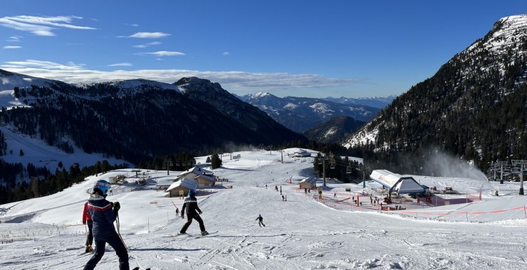 Inizio pista Val Todesca