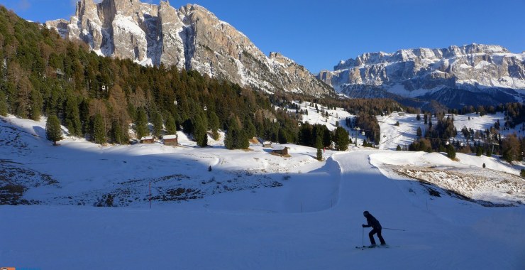 Pista verso Col Raiser