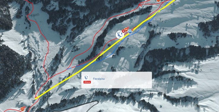 Linea seggiovia Floralpina