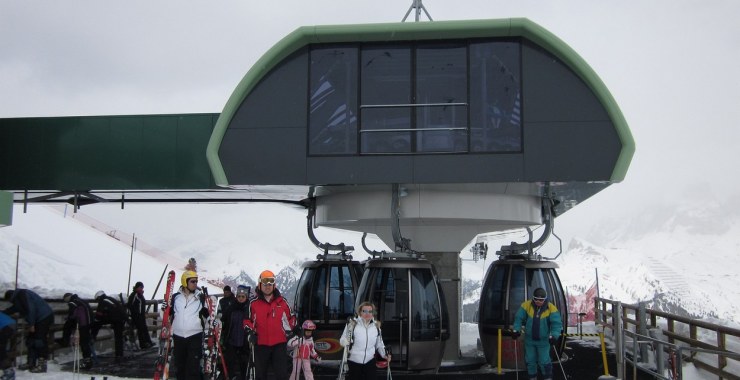Stazione di monte cabinovia Toé