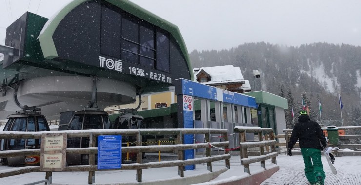 Stazione di partenza impianto Toè