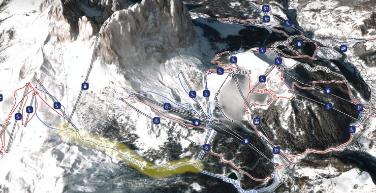 Traccia pista Sass Betit