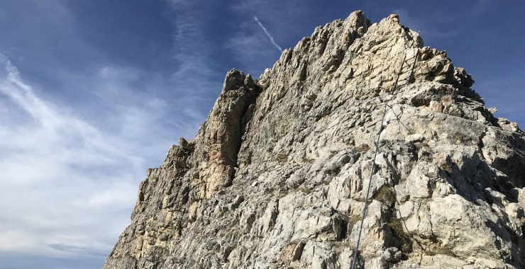 Ultimo tratto di ferrata