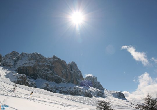 Carezza Ski, tanto sole e belle piste tra Catinaccio e Latemar