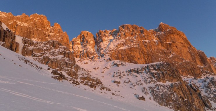 Tramonto sul Catinaccio