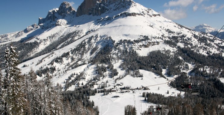 Panorama sul Passo Costalunga
