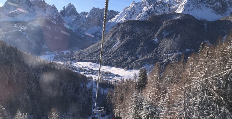 Panorama sulle Dolomiti di Sesto