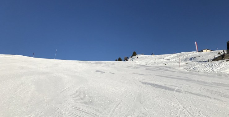 Pista nera Freccia primo muretto