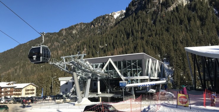Stazione partenza Alba di Canazei