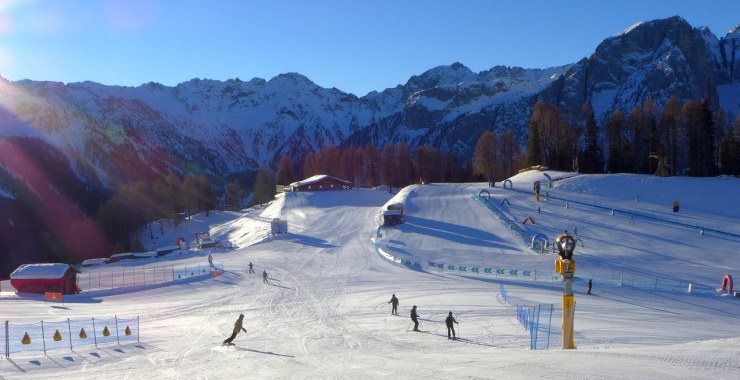 Inizio pista Buffaure Panorama